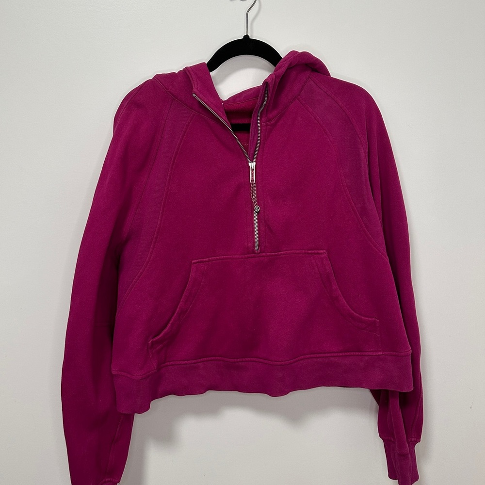 lululemon scuba half zip hoodie!